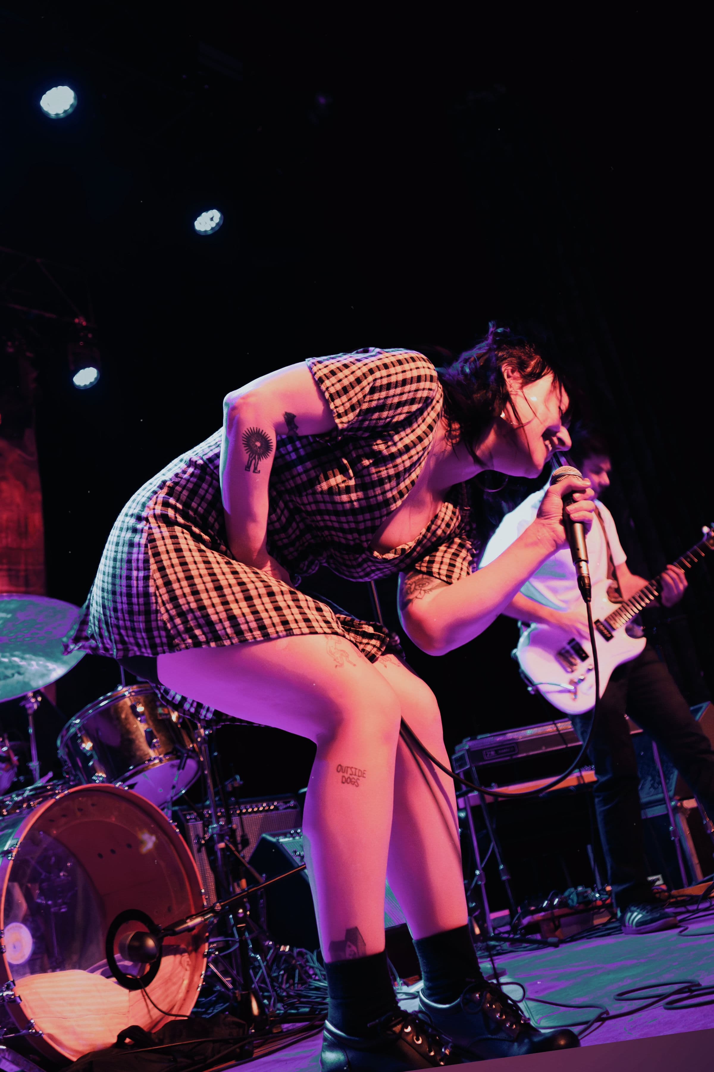 Gouge Away performing live in Atlanta