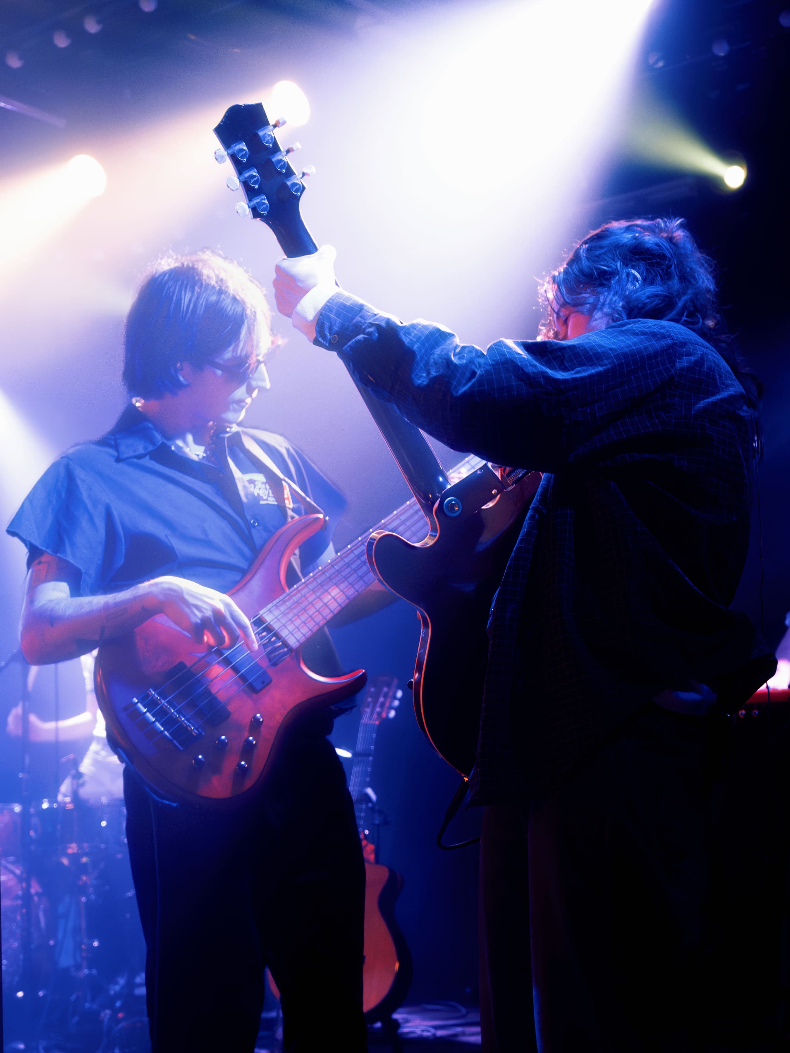 Melt performing live in Birmingham