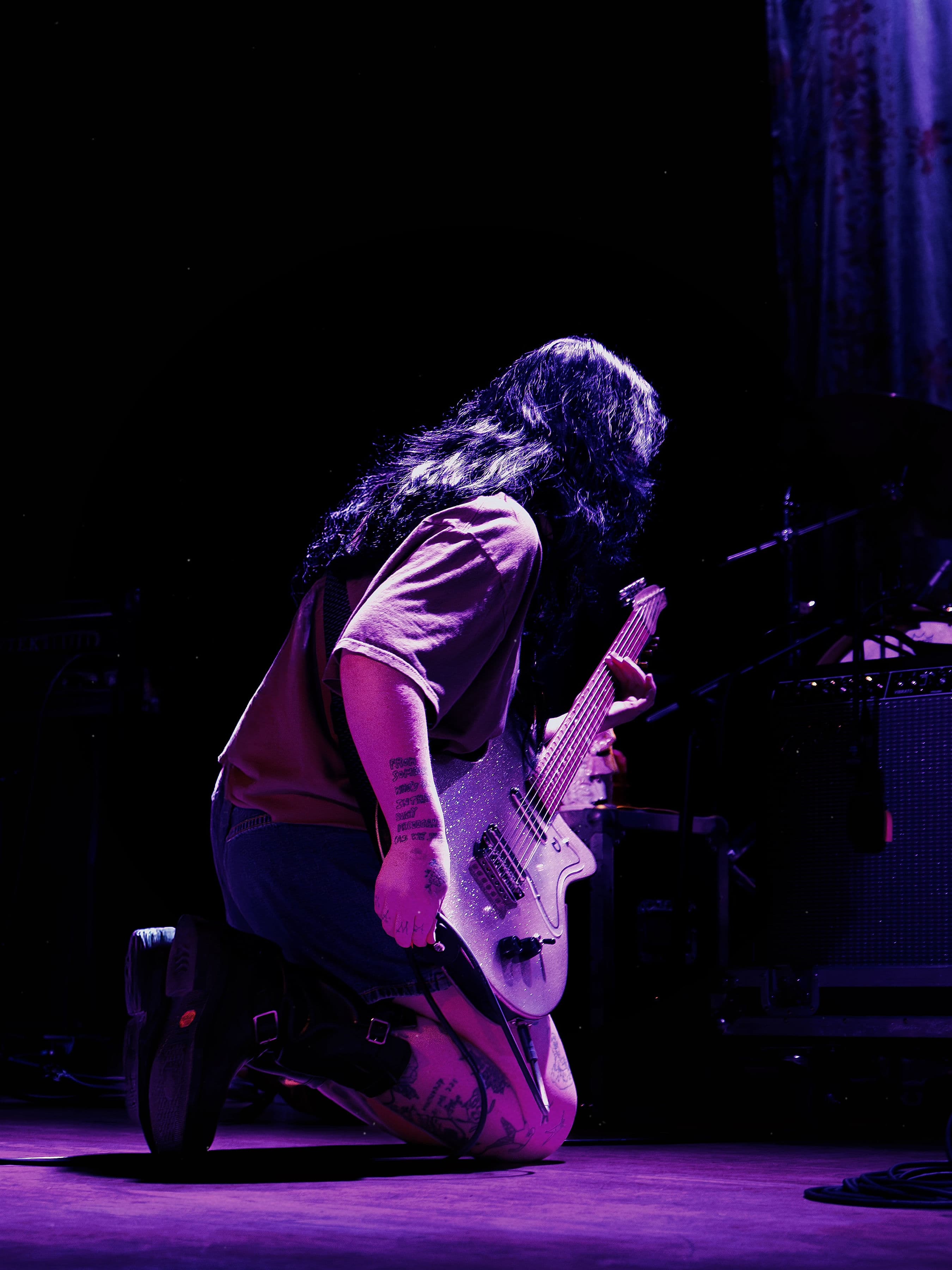 Wednesday performing live in Atlanta